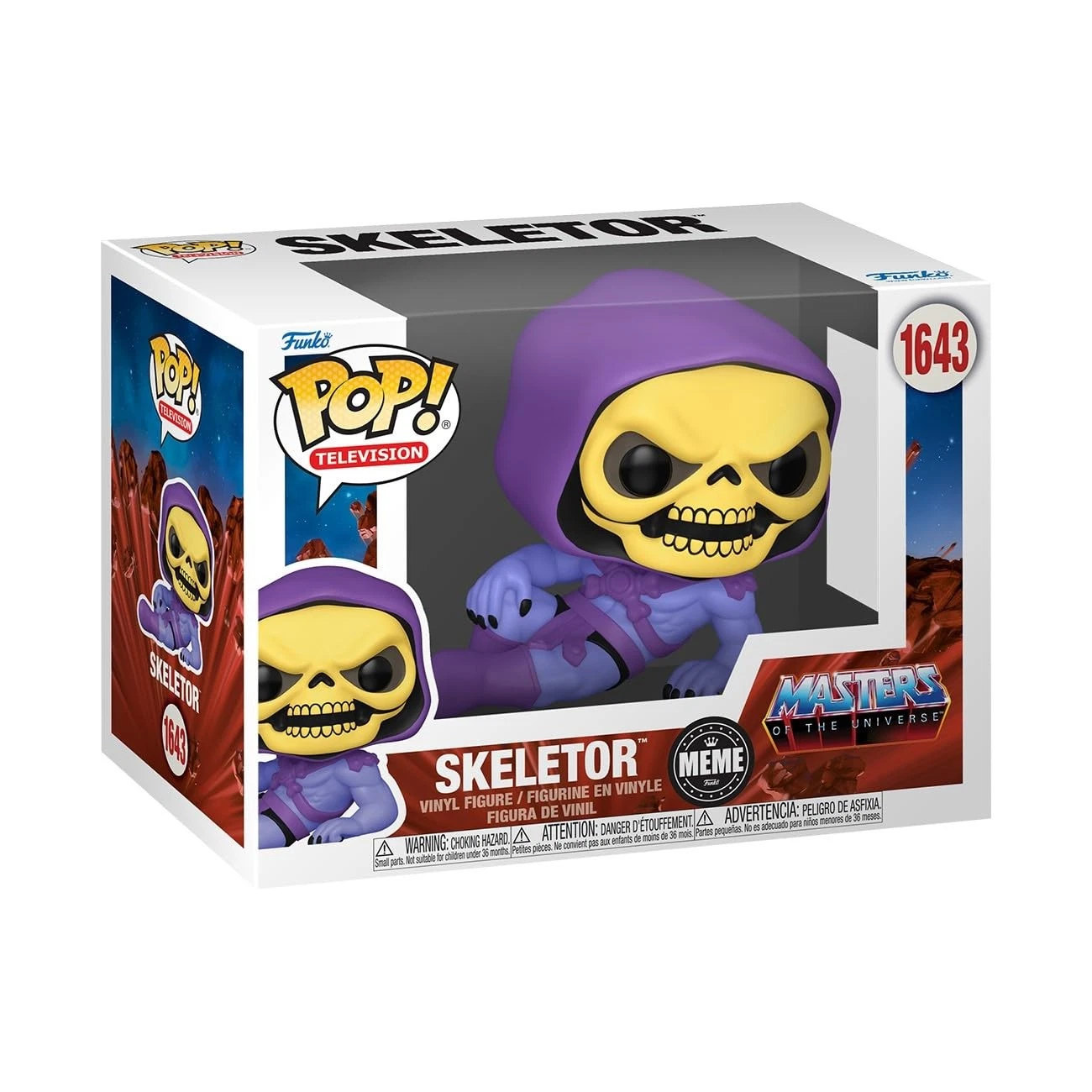 Funko Pop! TV: Meme – Skeletor​ - Masters Of the Universe - Collectable Vinyl Figure